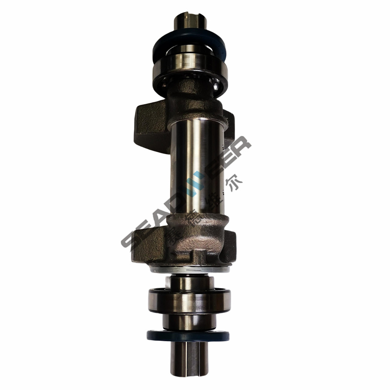 Kompresor udara Atlas Copco Crankshaft kualitas dhuwur 1503112580 Kanggo pangiriman Cepet (4)